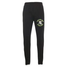 <p>Tapered Fit Polyester Pants with Disgruntled Cat &amp; Wi-Fi Laptop Design</p>

