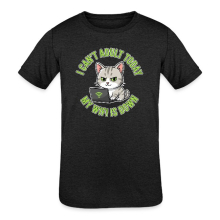 <p>Kids Tri-Blend T-Shirt with Disgruntled Tabby Cat &amp; Wi-Fi Laptop Design</p>
