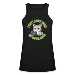 <p>Women&#039;s Escapism Humor Cat &amp; Wi-Fi Laptop Shaped-Fit Racerneck Tank Tops</p>
